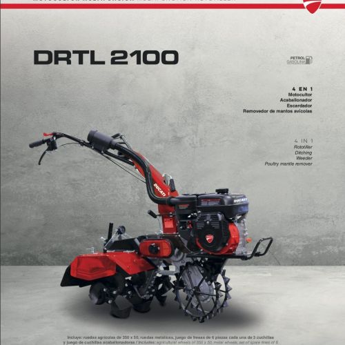 Motocultor Ducati 7HP DRTL 2100